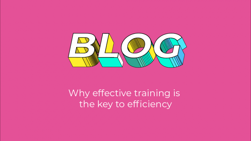 Why effective training is the key to efficiency