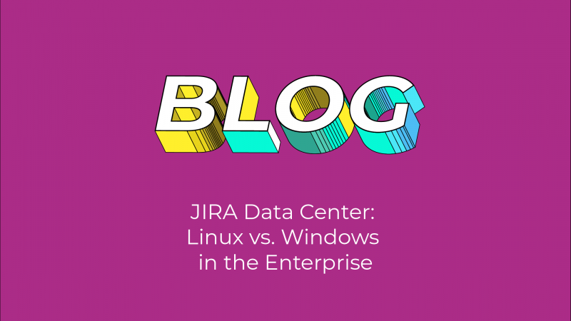 Jira Data Center Blog