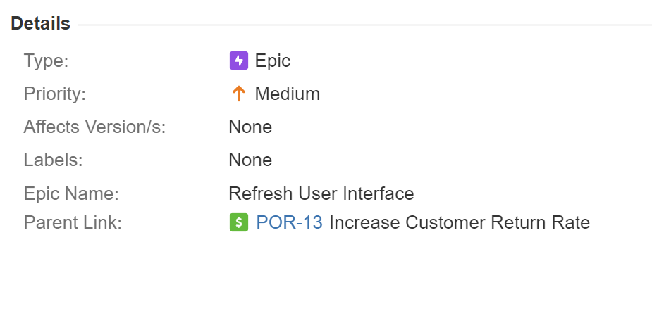 Jira Epic