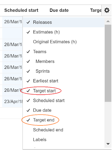 Jira Schedule