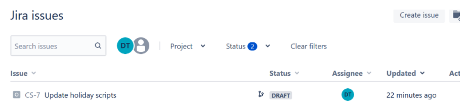 Jira Issues